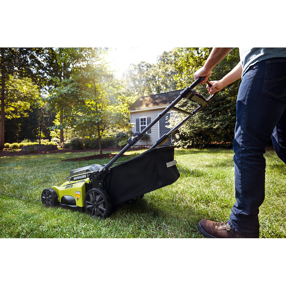 20″ FABRIC REPLACEMENT MOWER GRASS BAG | RYOBI