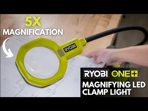 ONE+ 18V MAGNIFYING CLAMP LIGHT KIT | RYOBI