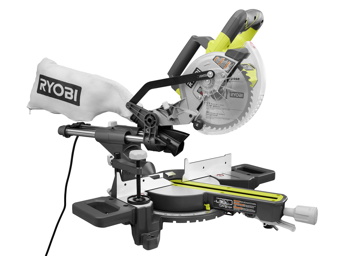 RYOBI 7-1/4 IN. COMPOUND SLIDING MITER SAW | RYOBI