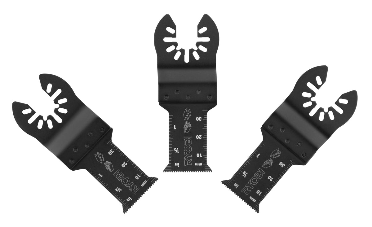 3 PC. WOOD/METAL PLUNGE BLADE SET | RYOBI
