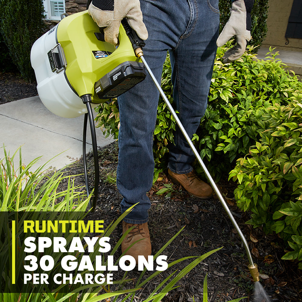 18V ONE+ 1 GALLON CHEMICAL SPRAYER KIT | RYOBI