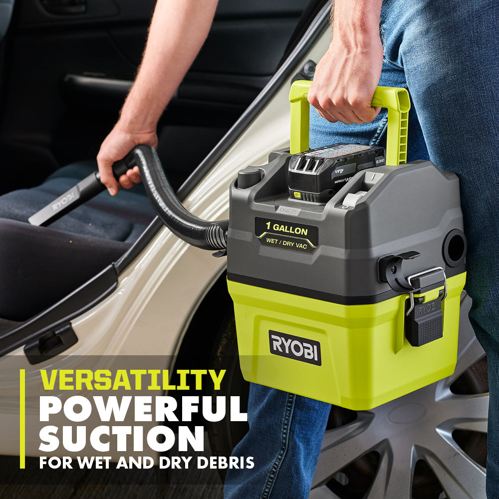 18V ONE+ 1 GALLON WET/DRY VACUUM | RYOBI
