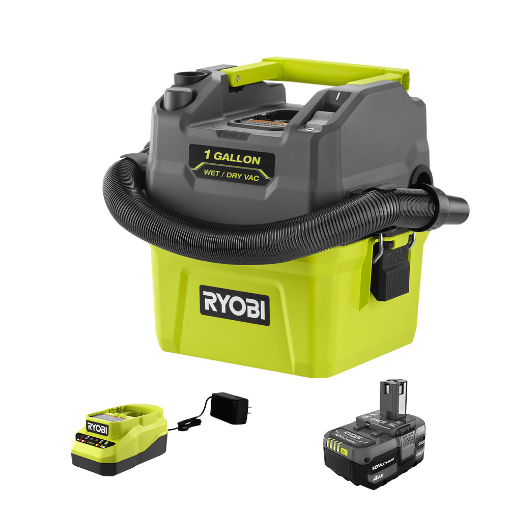 18V ONE+ 1 GALLON WET/DRY VACUUM KIT | RYOBI