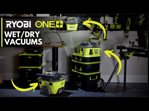 18V ONE+ 1 GALLON WET/DRY VACUUM KIT | RYOBI