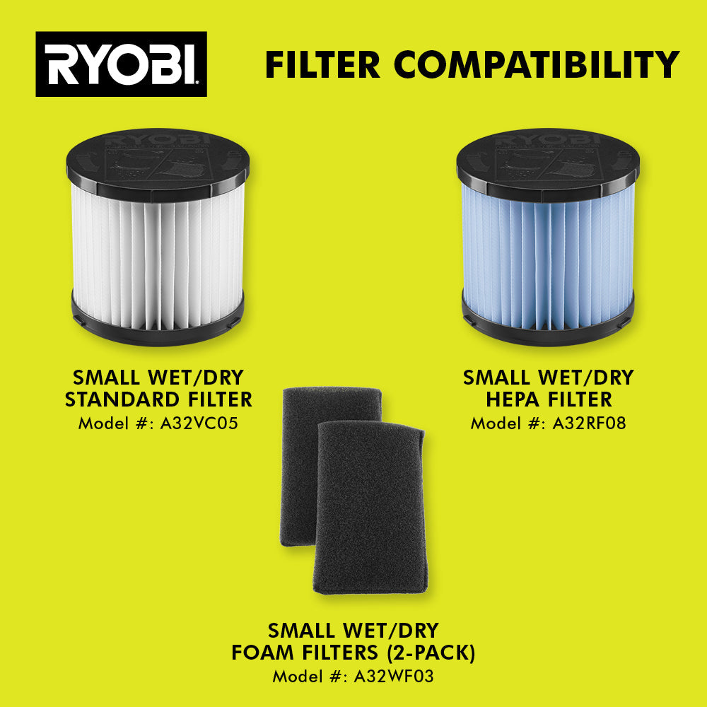 18V ONE+ 1 GALLON WET/DRY VACUUM KIT | RYOBI