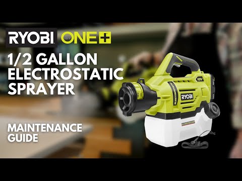 18V ONE+ 1/2 GALLON ELECTROSTATIC SPRAYER KIT | RYOBI