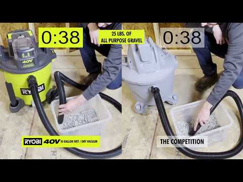 40V 10 GALLON WET/DRY VACUUM KIT | RYOBI
