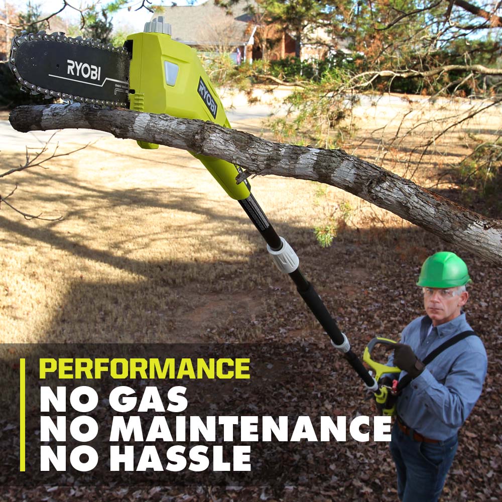 40V 10″ POLE SAW | RYOBI