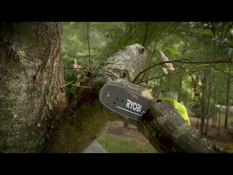 40V 10″ POLE SAW KIT | RYOBI