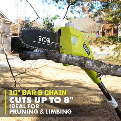 40V 10″ POLE SAW KIT | RYOBI