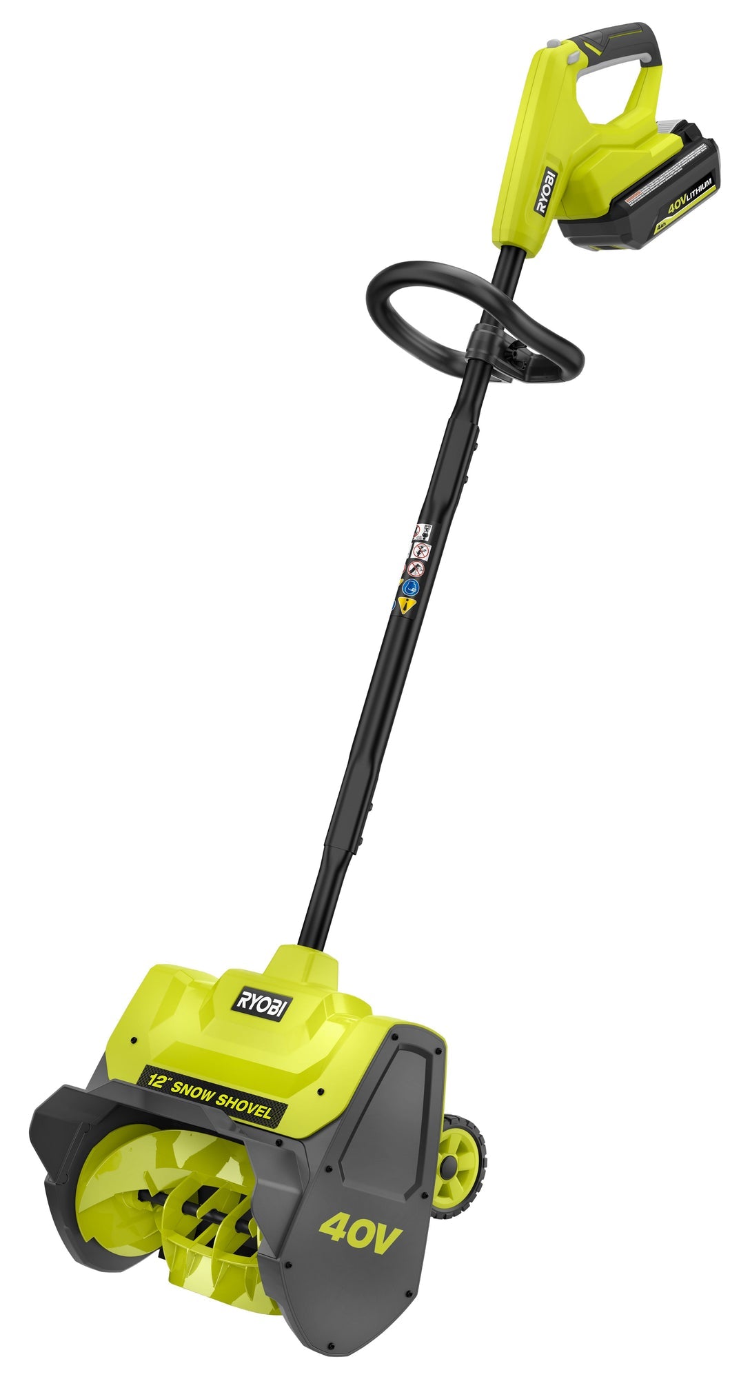 40V 12″ WHEELED SNOW SHOVEL KIT | RYOBI