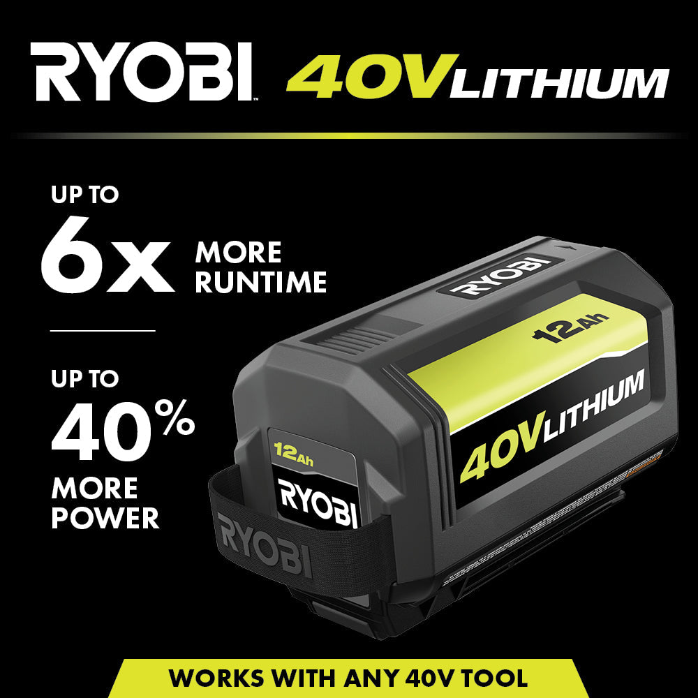 40V 12AH LITHIUM BATTERY | RYOBI