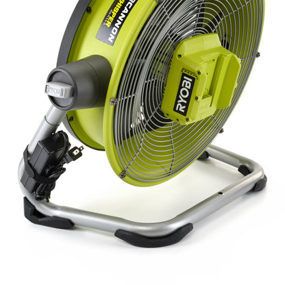 40V 14″ HYBRID AIR CANNON FAN | RYOBI