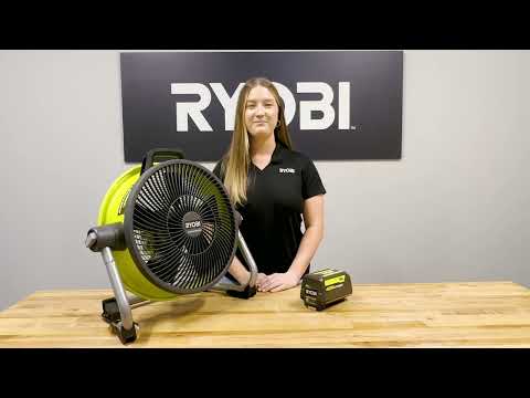 40V 14″ HYBRID AIR CANNON FAN | RYOBI