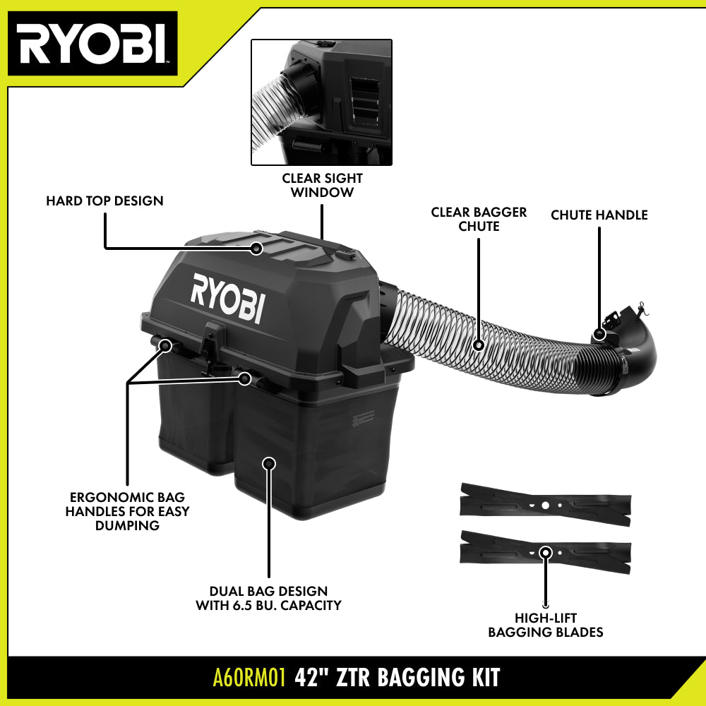 42?? ZTR BAGGING KIT | RYOBI