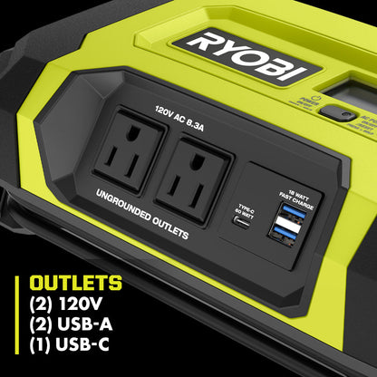 80V 1000W POWER SOURCE | RYOBI