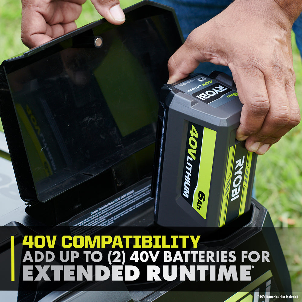 80V HP BRUSHLESS 30″ LITHIUM ELECTRIC ZERO TURN RIDING MOWER KIT | RYOBI