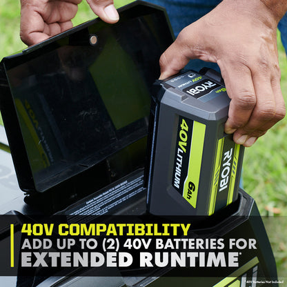 80V HP BRUSHLESS 30″ LITHIUM ELECTRIC ZERO TURN RIDING MOWER KIT | RYOBI