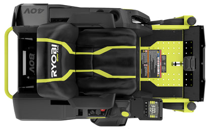 80V HP BRUSHLESS 30″ LITHIUM ELECTRIC ZERO TURN RIDING MOWER KIT | RYOBI