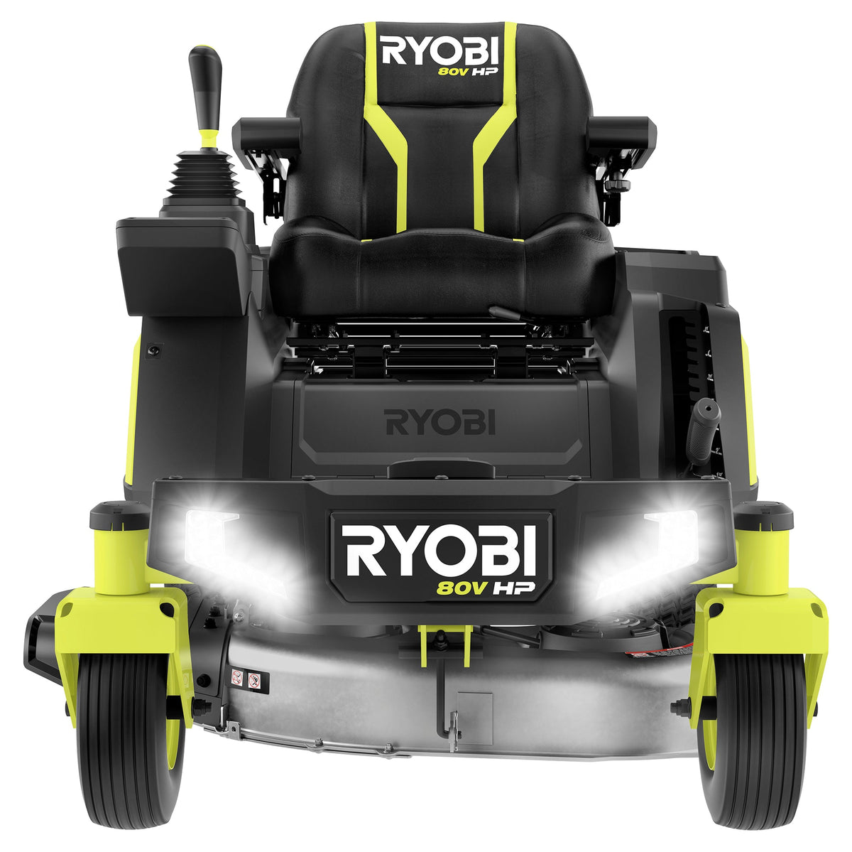 80V HP BRUSHLESS 30″ LITHIUM ELECTRIC ZERO TURN RIDING MOWER KIT | RYOBI
