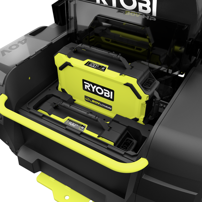 80V HP BRUSHLESS 30″ LITHIUM ELECTRIC ZERO TURN RIDING MOWER KIT | RYOBI