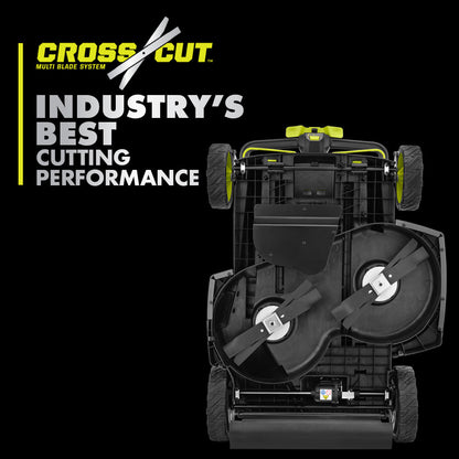 80V HP BRUSHLESS 30″ SELF-PROPELLED MULTI-BLADE MOWER KIT | RYOBI