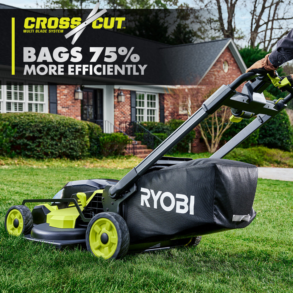 80V HP BRUSHLESS 30″ SELF-PROPELLED MULTI-BLADE MOWER KIT | RYOBI