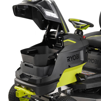 80V HP BRUSHLESS 42″ BATTERY CORDLESS ELECTRIC RIDING LAWN TRACTOR KIT | RYOBI