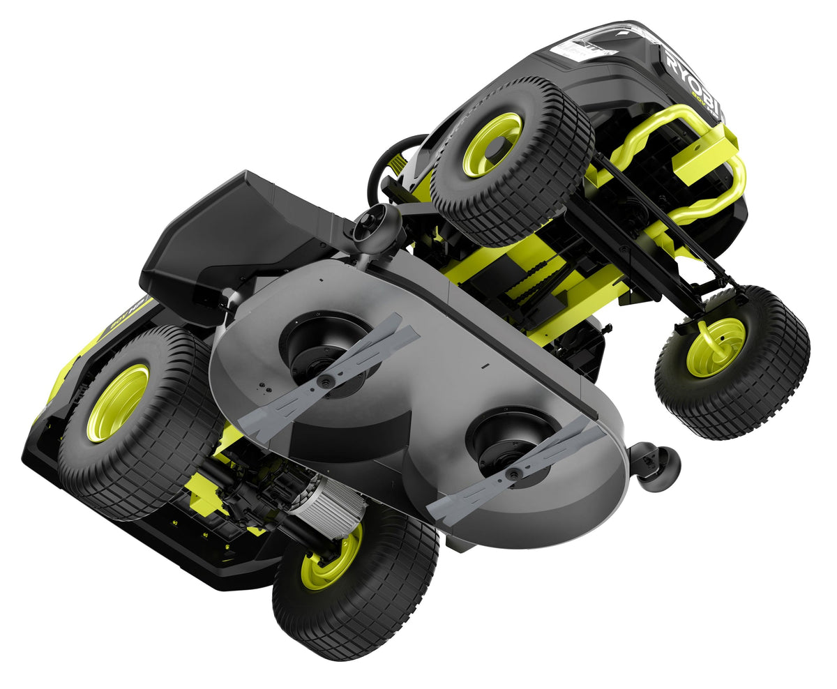 80V HP BRUSHLESS 42″ BATTERY CORDLESS ELECTRIC RIDING LAWN TRACTOR KIT | RYOBI