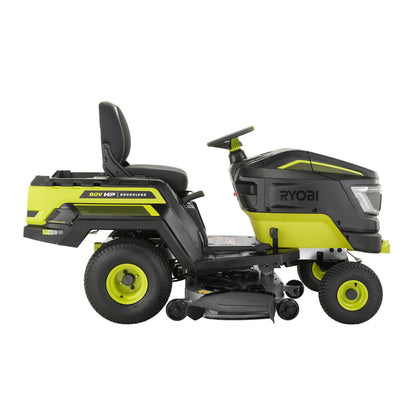 80V HP BRUSHLESS 46″ BATTERY CORDLESS ELECTRIC RIDING LAWN TRACTOR KIT | RYOBI
