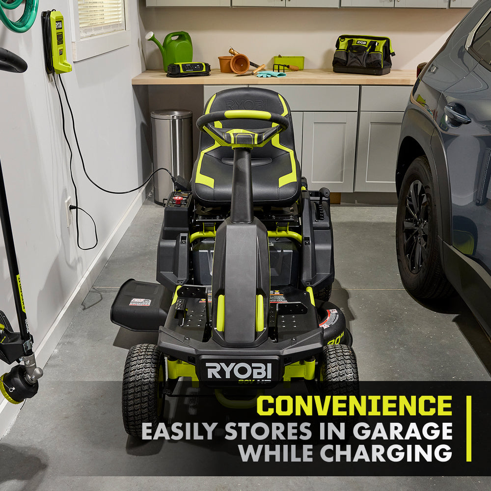 R1 80V HP BRUSHLESS 30?? RIDING LAWN MOWER KIT | RYOBI