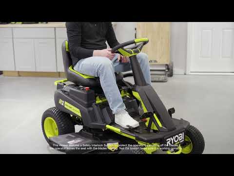 R1 80V HP BRUSHLESS 30?? RIDING LAWN MOWER KIT | RYOBI