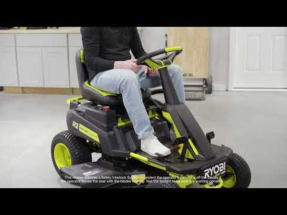 R1 80V HP BRUSHLESS 30?? RIDING LAWN MOWER KIT | RYOBI