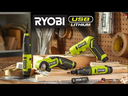 USB LITHIUM 2-TOOL COMBO KIT WITH PUMPKIN CARVING TOOLS | RYOBI
