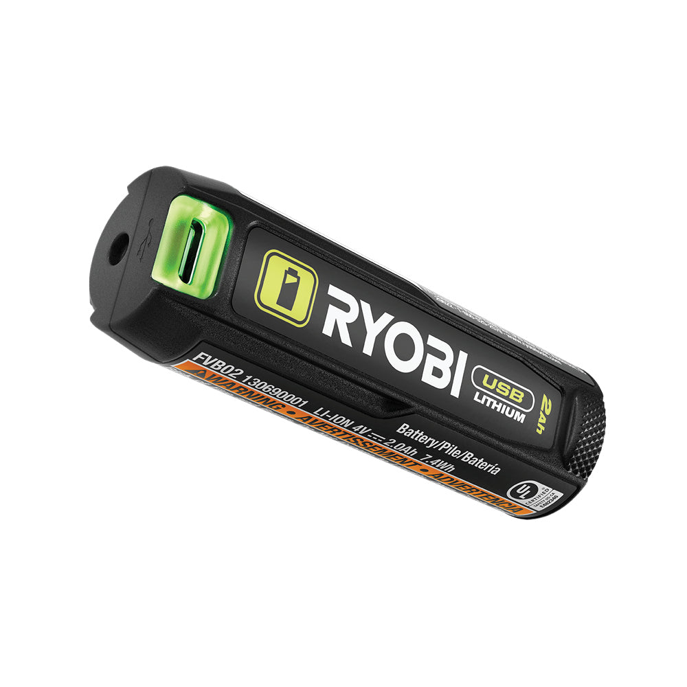 USB LITHIUM 2AH LITHIUM RECHARGEABLE BATTERY | RYOBI