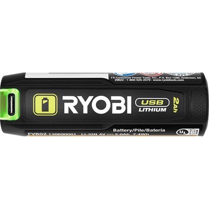 USB LITHIUM 2AH LITHIUM RECHARGEABLE BATTERY | RYOBI