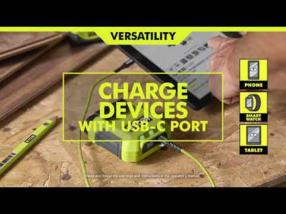 USB LITHIUM 3-PORT CHARGER & POWER SOURCE | RYOBI