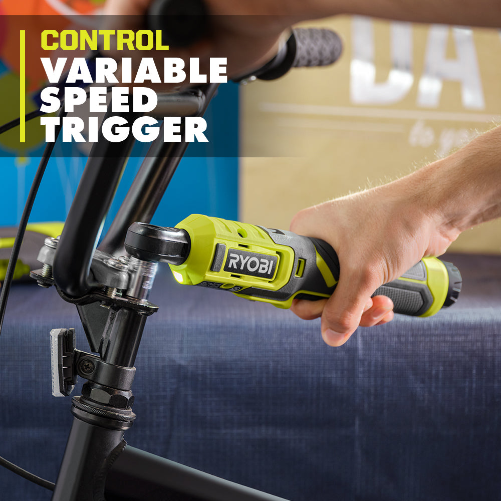 USB LITHIUM 3/8?? LIGHT DUTY RATCHET KIT | RYOBI