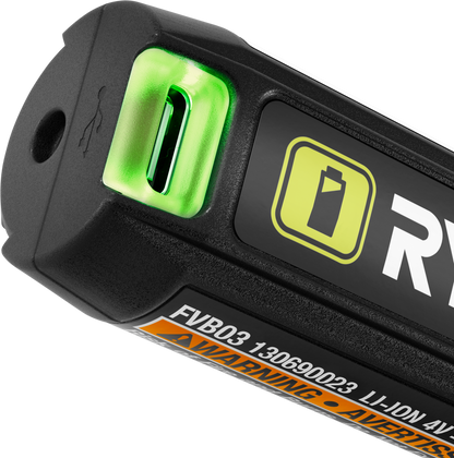 USB LITHIUM 3AH LITHIUM RECHARGEABLE BATTERY (2-PACK) | RYOBI
