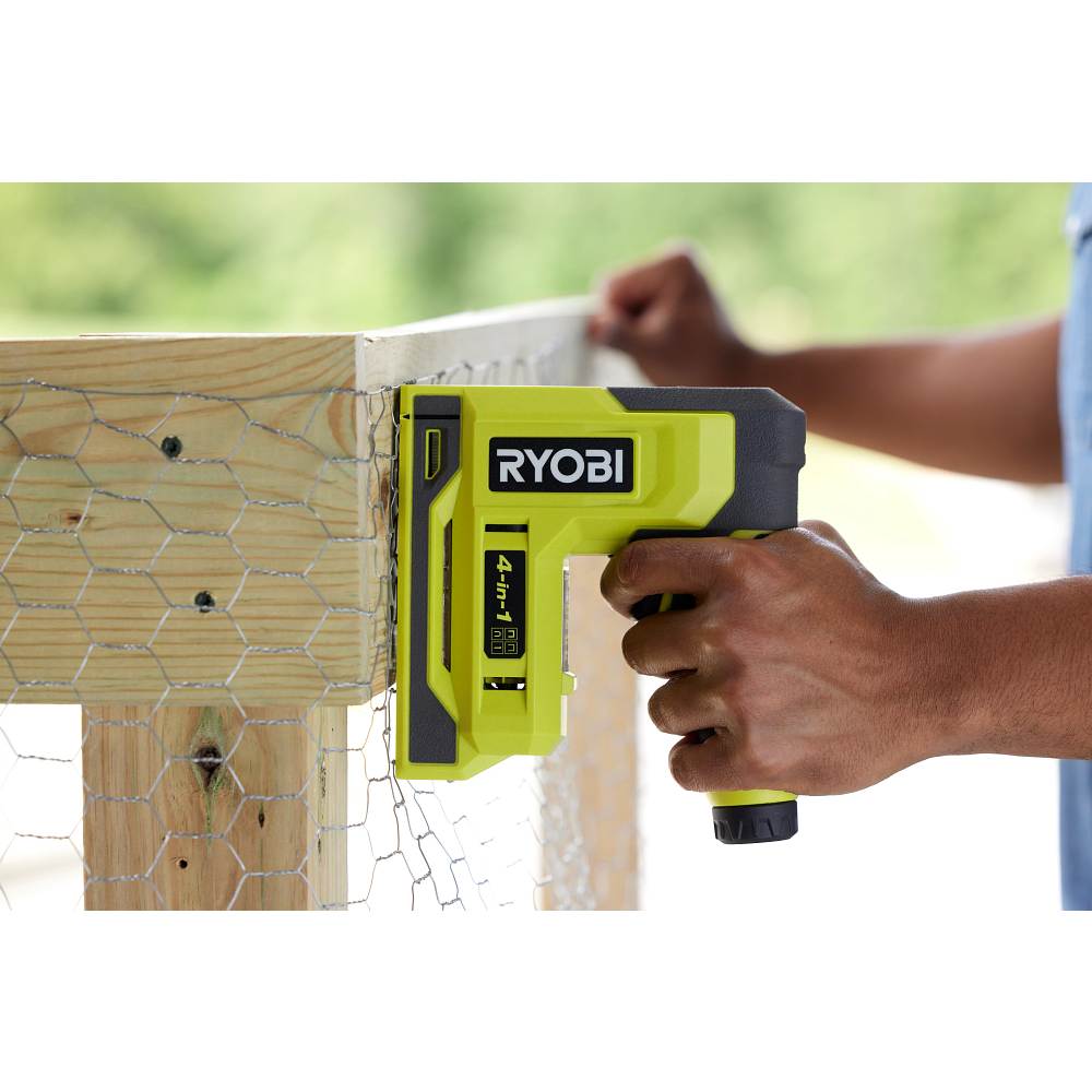 USB LITHIUM 4-IN-1 CRAFT STAPLER/NAILER KIT | RYOBI