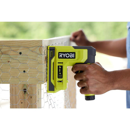 USB LITHIUM 4-IN-1 CRAFT STAPLER/NAILER KIT | RYOBI