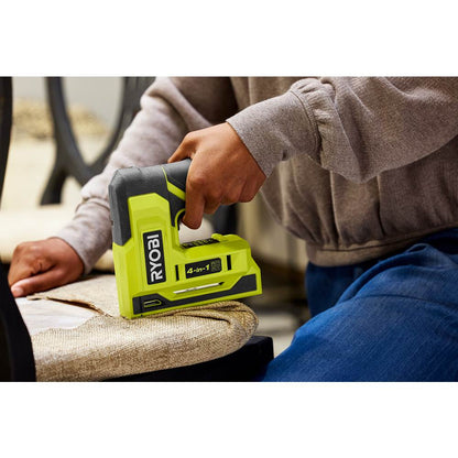 USB LITHIUM 4-IN-1 CRAFT STAPLER/NAILER KIT | RYOBI