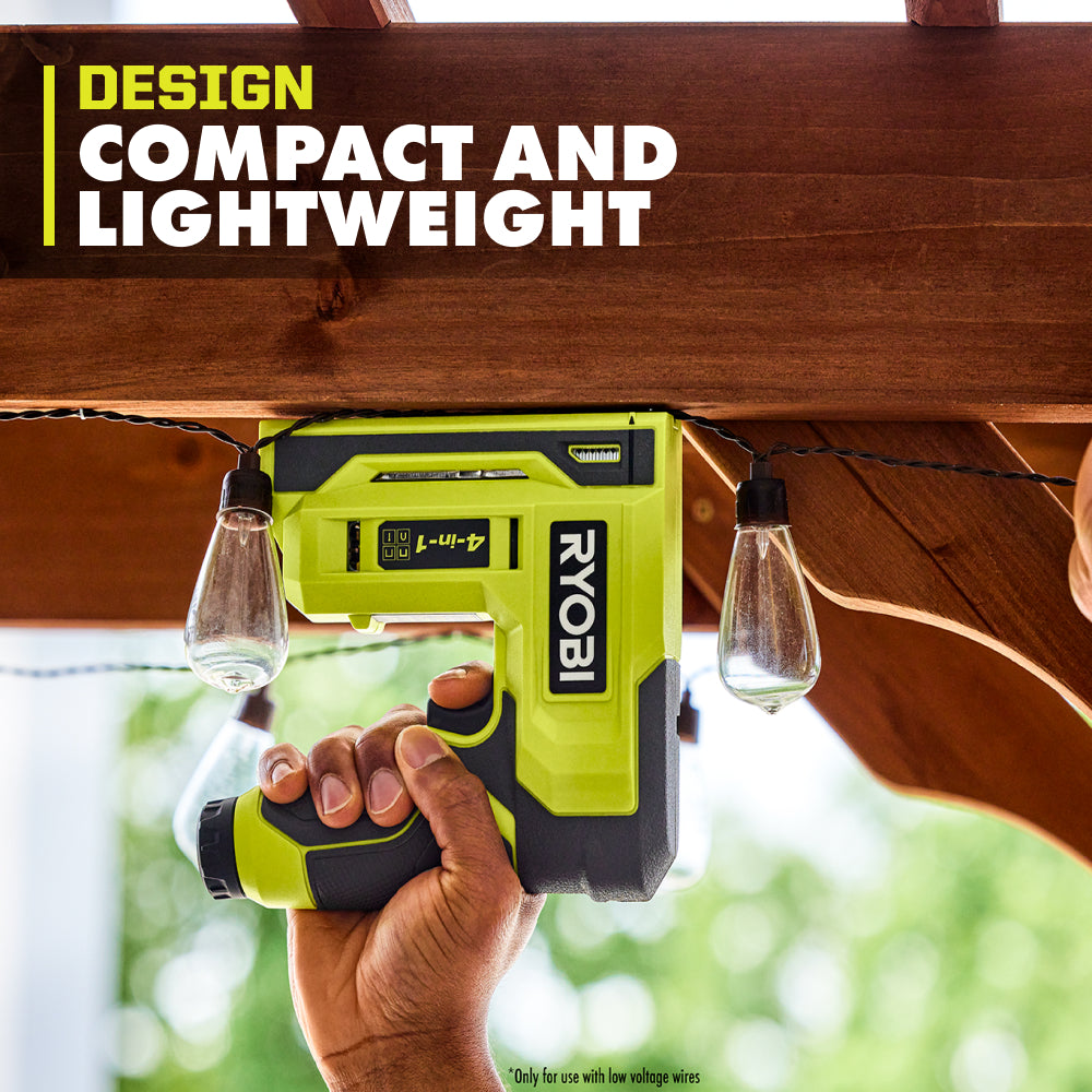 USB LITHIUM 4-IN-1 CRAFT STAPLER/NAILER KIT | RYOBI