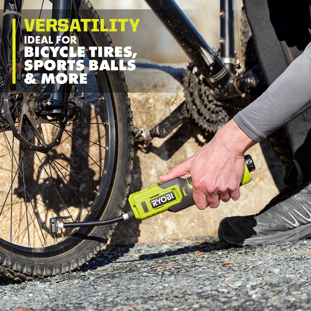 USB LITHIUM BIKE & BALL PUMP KIT | RYOBI