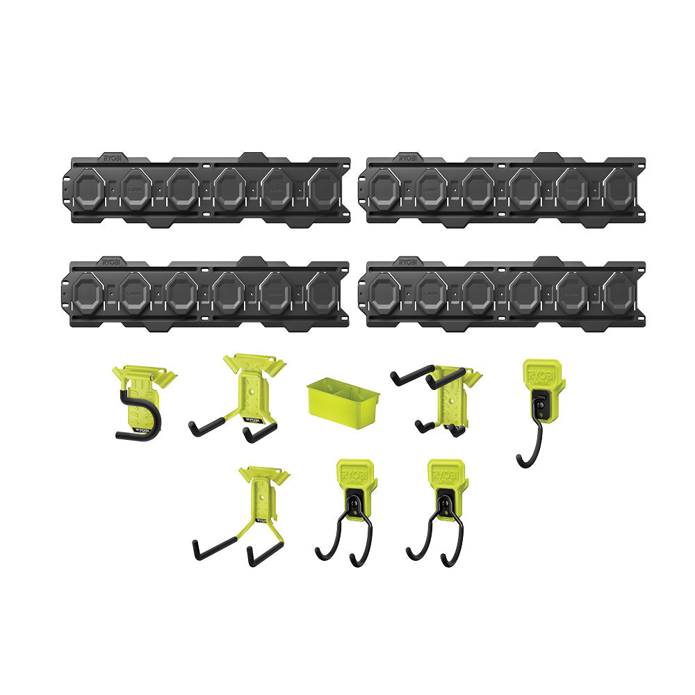 12 PC. LINK WALL STORAGE KIT | RYOBI