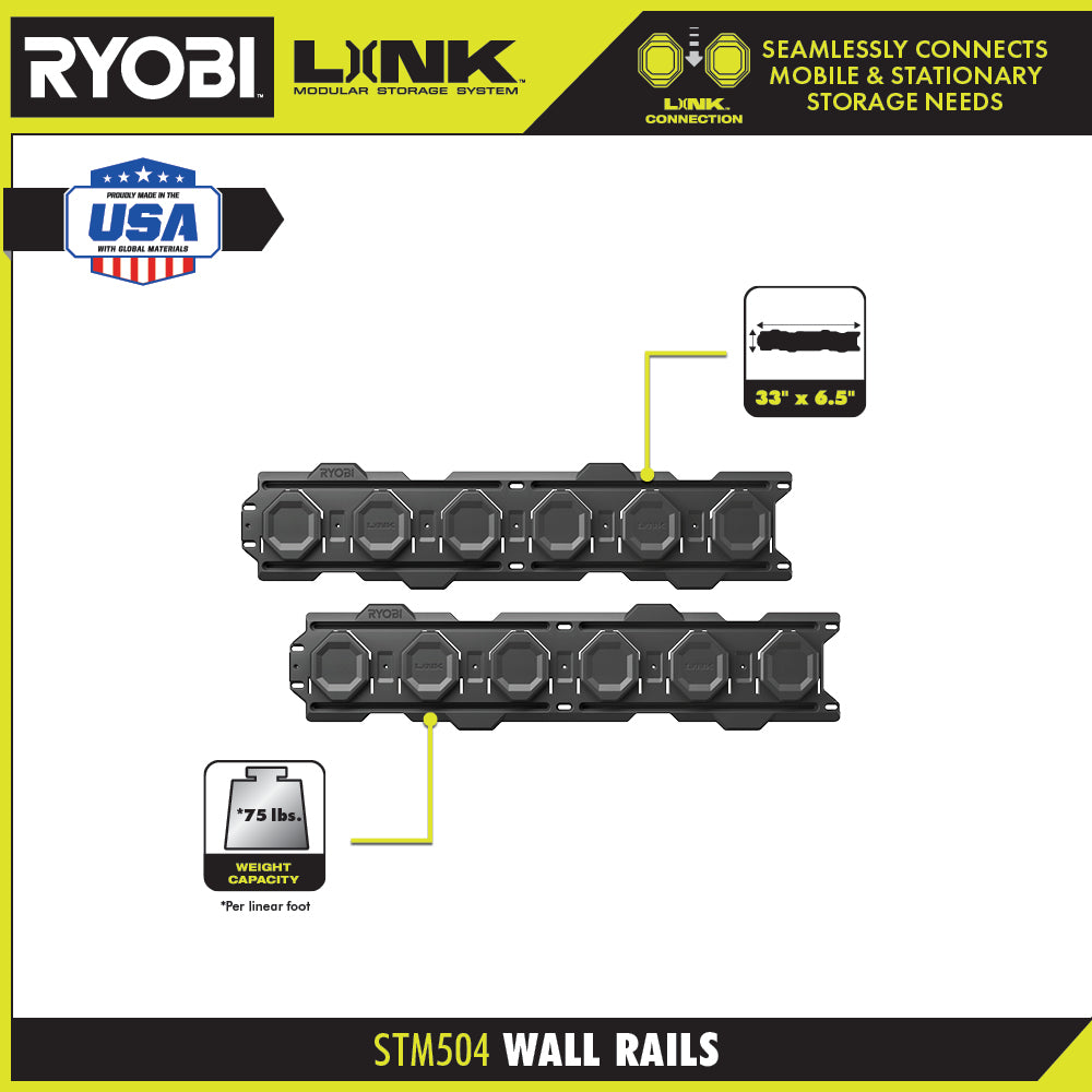 14 PC. LINK RECREATIONAL STORAGE KIT | RYOBI