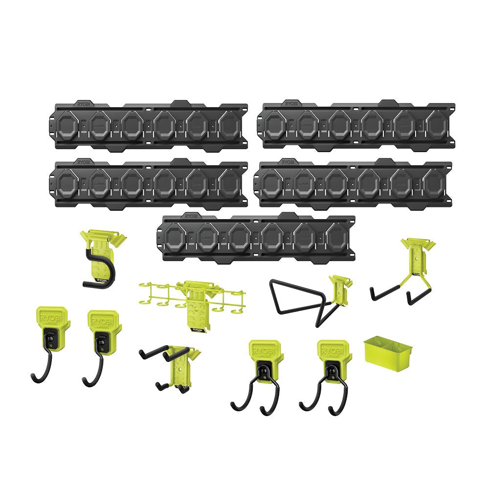15 PC. LINK WALL STORAGE KIT | RYOBI