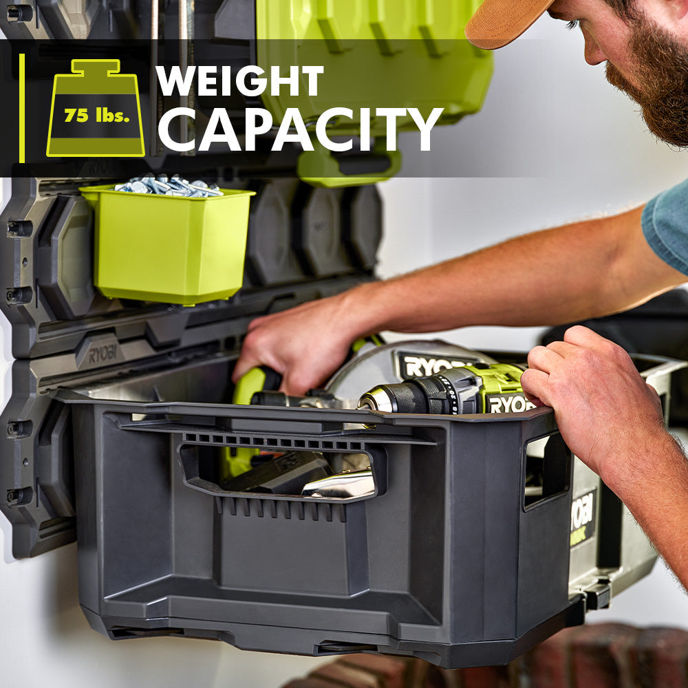 15 PC. LINK WALL STORAGE KIT | RYOBI
