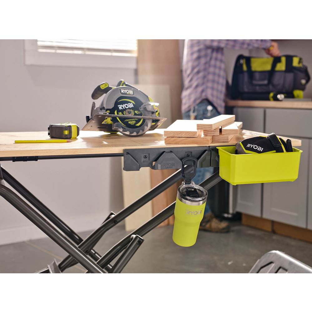 20 OZ. STAINLESS STEEL GREEN TUMBLER | RYOBI
