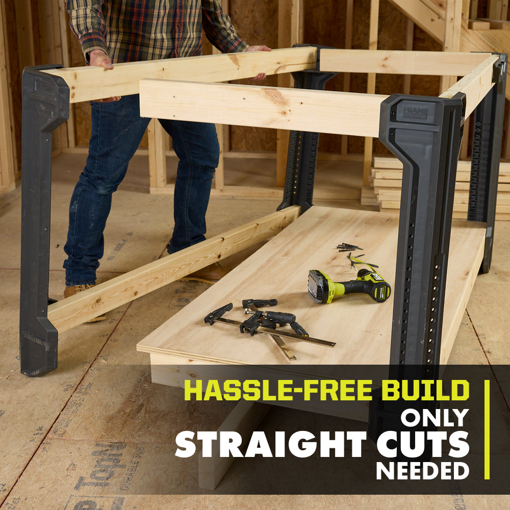 FRAMEWORK CUSTOMIZABLE WORKBENCH KIT | RYOBI